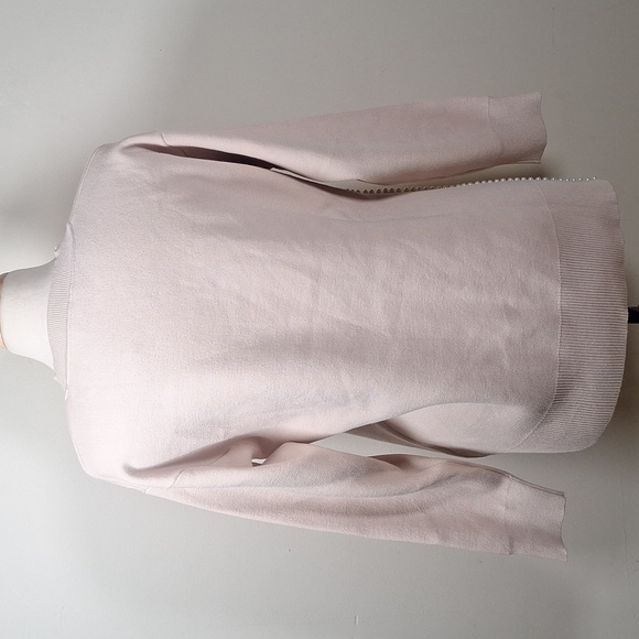 Sandro Pearlin Split-Side Sweater Size S - Picture 5 of 9